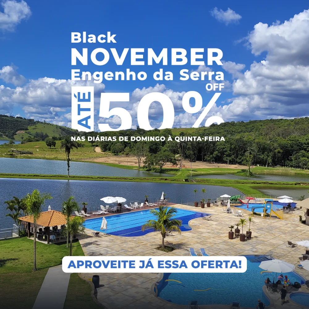 Black November com 50% off