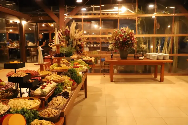 Buffet do jantar
