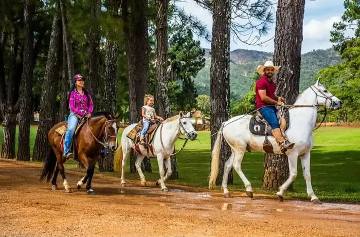Passeio a cavalo